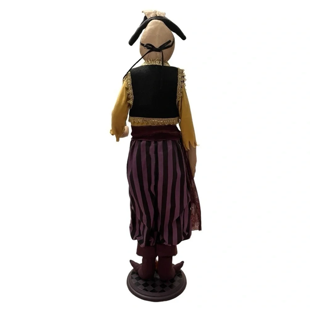 Whimsical Department 56 Counting Crow Studio Halloween Pirate Bunny Decoration